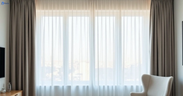 Freshly steam cleaned curtains in sadleir-nsw QLD